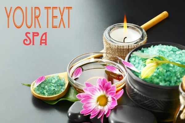 stock image Spa accessories for massage and beauty