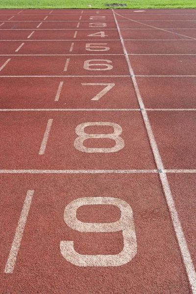 University running track — Stock Photo, Image