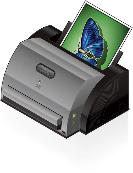 Drukarka LaserJet — Wektor stockowy