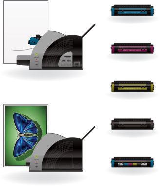 LaserJet Printer clipart