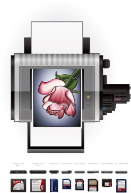LaserJet Printer clipart