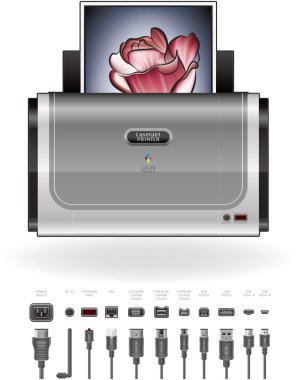 LaserJet Printer clipart