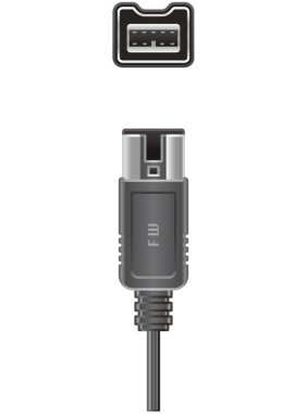 Computer FW cable clipart