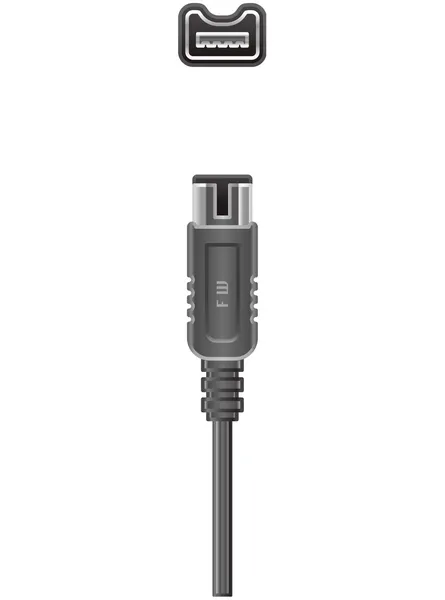 Cable FW para computadora — Vector de stock