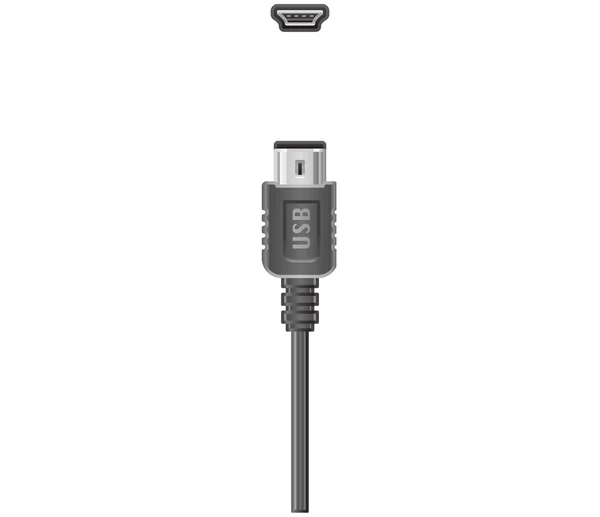 Stock vector Computer cable