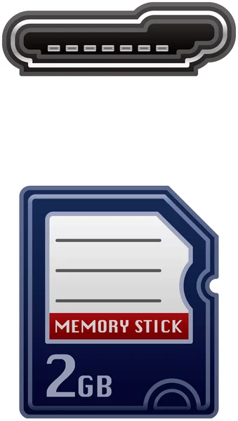 Stock vector Memory Card