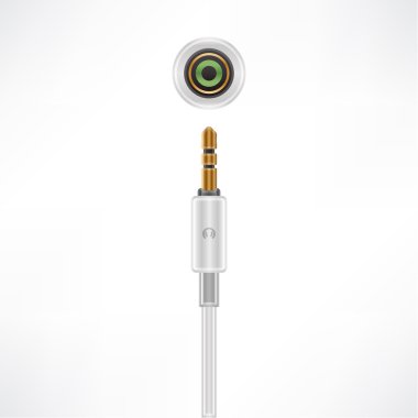 Headphone MiniJack Cable clipart