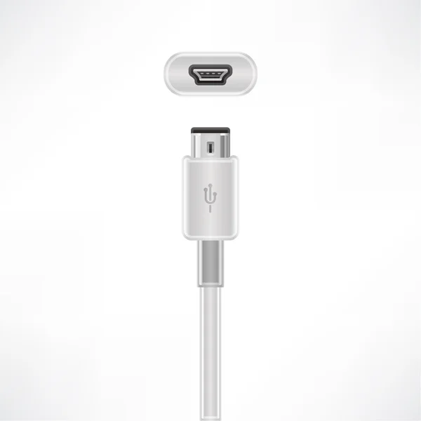 USB-Kabel — Stockvektor