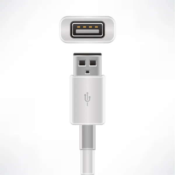USB-Kabel — Stockvektor