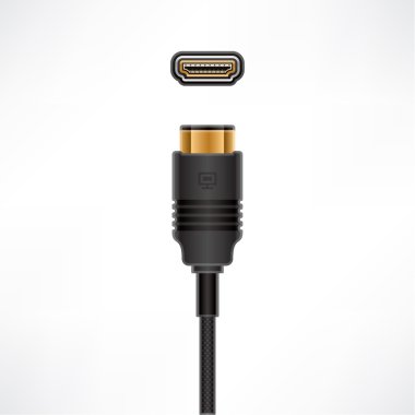 HDMI cable clipart