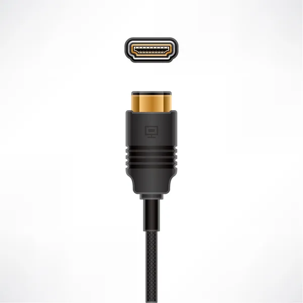 Kabel HDMI — Stockový vektor