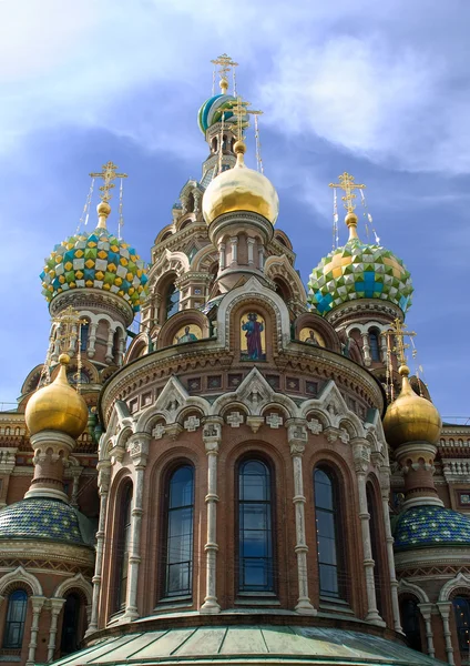 Rusia, San Petersburgo. Templo Spas-na-krovi . —  Fotos de Stock
