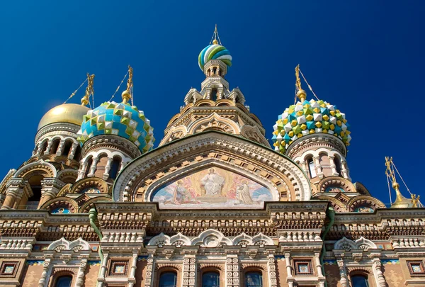 Tempel spas-na-krovi. Russland. st.petersburg. — Stockfoto