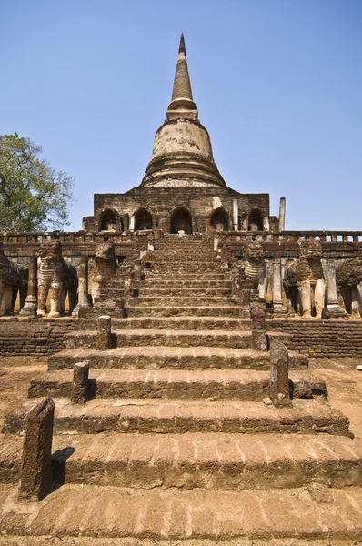 Wat Chang Lom — Zdjęcie stockowe