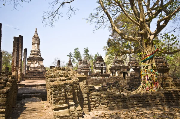 Wat Chedi Chet Thaeo — Foto Stock