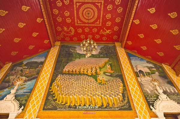 Wat phra αυτό haripunchai — Φωτογραφία Αρχείου