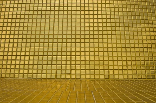 Piastrelle d'oro — Foto Stock