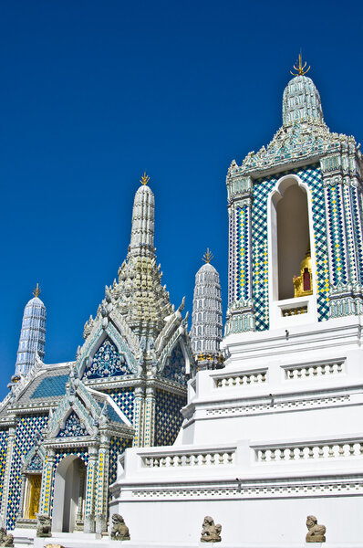 Part of the majestic Grand Palace in Bangkok