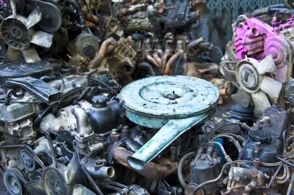 Old car parts — Stock Photo, Image