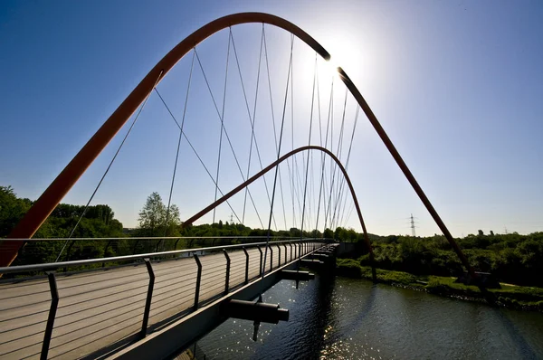 Nordsternpark Bridge — Stock Photo, Image