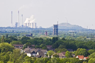 Görünüm ruhr bölgesinin