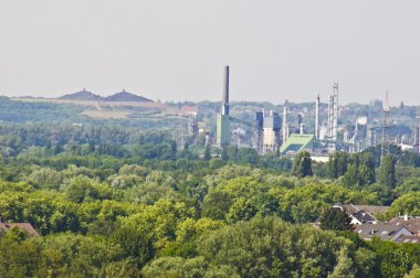 Görünüm ruhr bölgesinin