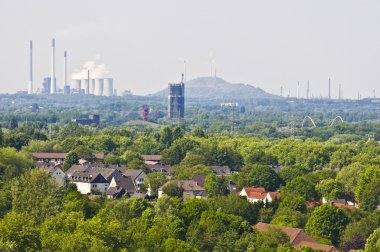 Görünüm ruhr bölgesinin