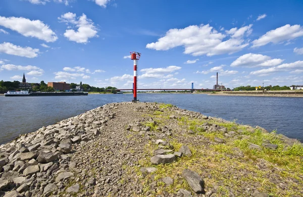 Mündung der Ruhr — Stockfoto