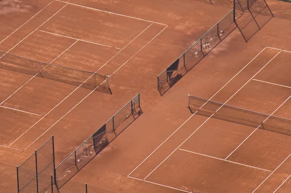 Tennisplätze — Stockfoto