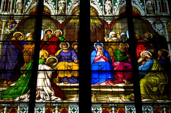 Stained glass windows — Stock Photo, Image