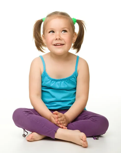 Retrato de una linda niña —  Fotos de Stock