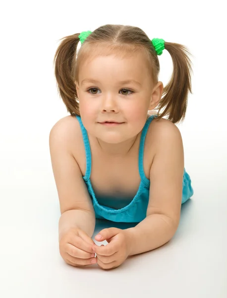 Ritratto di una bambina — Foto Stock