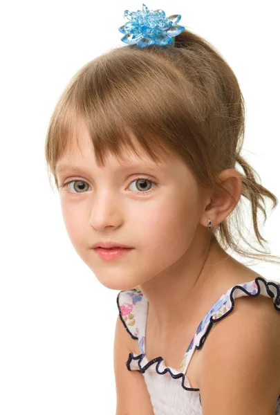 Ritratto di una bambina carina — Foto Stock