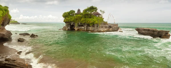 Tanah lot zee tempel bali Stockfoto