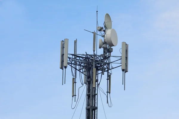 Transmissor de telecomunicações — Fotografia de Stock