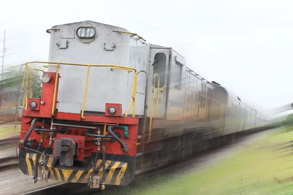 Prędkość pociągu — Zdjęcie stockowe