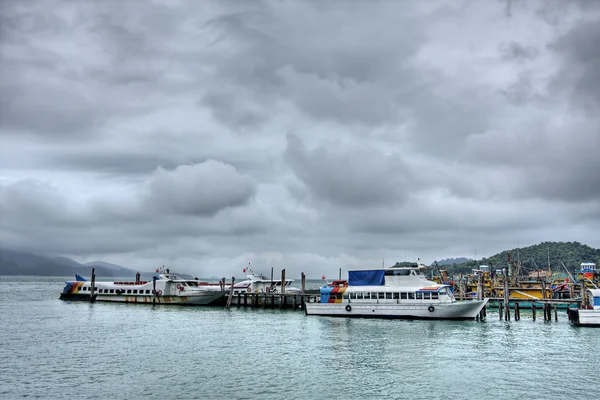 Jetty hdr tradisional — Stok Foto