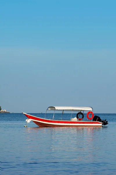 stock image Boat on parking