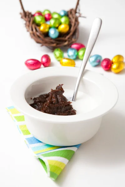 Traditional finnish Easter food, rye pudding — Stock Photo, Image