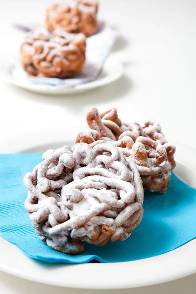 Stock image Traditional finnish May Day funnel cake