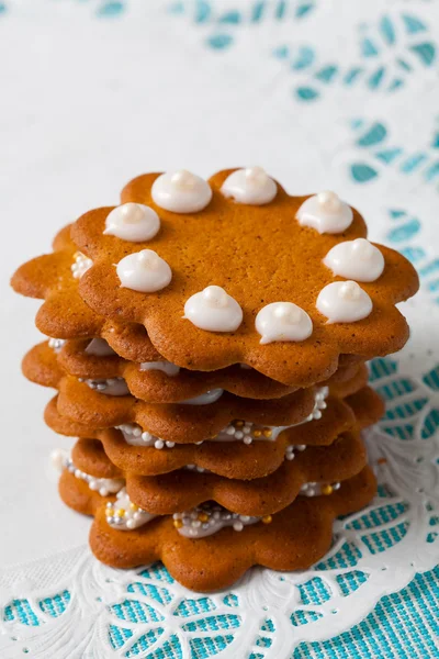 ジンジャーブレッドクッキー — ストック写真