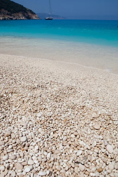 Spiaggia di Myrtos, Cefalonia — Foto Stock