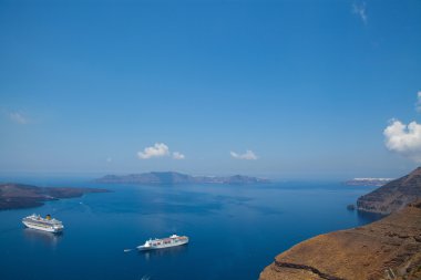 yolcu gemisi santorini, Yunanistan