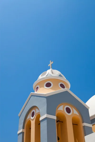 Gamla kyrkan i santorini — Stockfoto