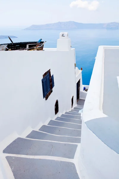 Stegen i thira, santorini, Grekland — Stockfoto