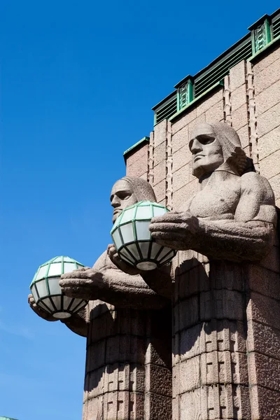 stock image Main railway station, Helsinki, Finland