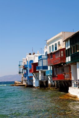 Küçük Venedik, Mikonos, Yunanistan