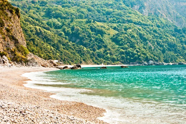 Pláž u Černé hory — Stock fotografie