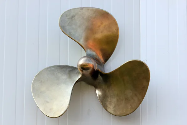 stock image Propeller nailed to the wall