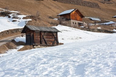 Güney tirol ahşap evler